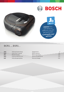 Manual de uso Bosch BSR1ASLC Aspirador