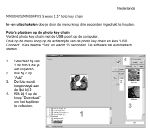 Handleiding Sweex MM004PV5 Digitale fotolijst