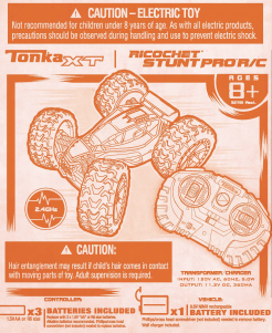 Tonka xt ricochet hot sale stunt pro rc