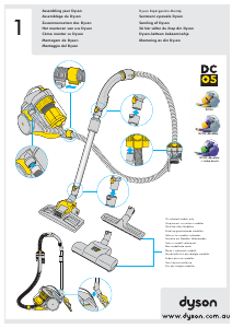 Manual de uso Dyson DC05 Aspirador