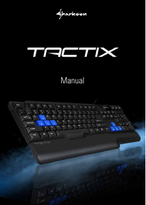 Manual Sharkoon Tactix Keyboard