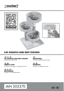 Manual Zoofari IAN 303370 Cat Tree