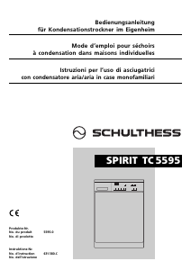 Bedienungsanleitung Schulthess Spirit TC 5595 Trockner