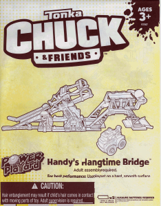 Manual Hasbro Tonka Chuck & Friends Handys Hangtime Bridge