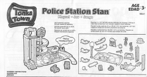 Manual Hasbro Tonka Town Police Station Stan