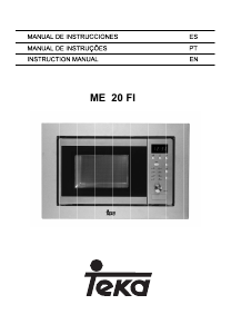 Manual Teka ME 20 FI Micro-onda