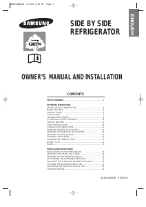 Handleiding Samsung RS23DCSW Koel-vries combinatie