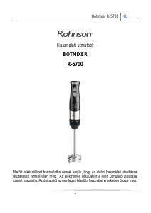 Használati útmutató Rohnson R-5700 Botmixer