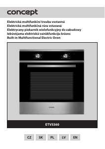 Manual Concept ETV5360 Oven