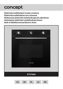 Návod Concept ETV7060 Rúra