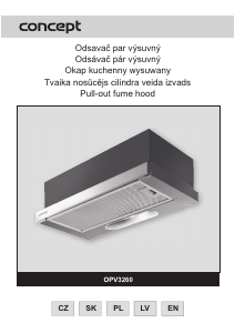 Manual Concept OPV3260 Cooker Hood