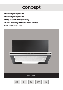 Instrukcja Concept OPV3860 Okap kuchenny