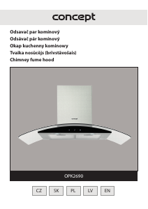 Instrukcja Concept OPK2690 Okap kuchenny