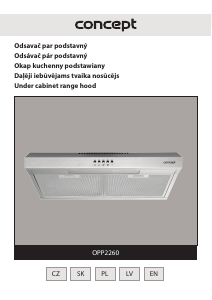 Instrukcja Concept OPP2260 Okap kuchenny