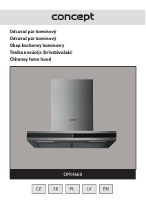 Instrukcja Concept OPK4660 Okap kuchenny