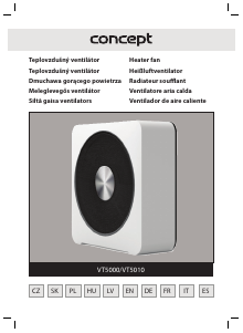 Manuale Concept VT5010 Ventilatore