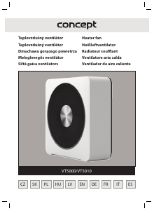 Használati útmutató Concept VT5000 Ventilátor