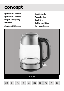 Manual Concept RK4081 Kettle