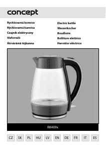 Manual Concept RK4090 Kettle