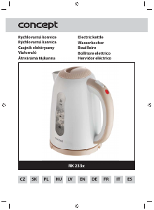 Manual Concept RK2330 Kettle