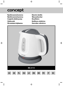 Manuale Concept RK2115 Bollitore