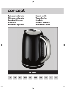 Manual Concept RK3180 Kettle