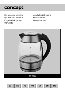 Manual Concept RK4053 Kettle