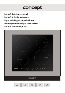 Handleiding Concept IDV3560 Kookplaat