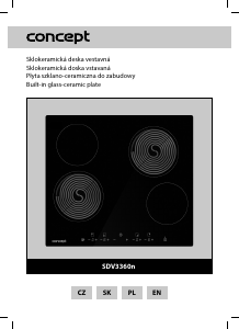 Instrukcja Concept SDV3360N Płyta do zabudowy