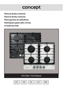 Instrukcja Concept PDV7060WH Płyta do zabudowy