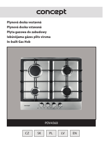Handleiding Concept PDV4560 Kookplaat