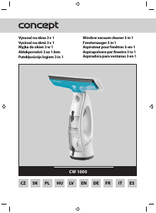 Bedienungsanleitung Concept CW1000 Dampfreiniger