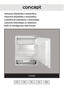 Manual Concept LV4660 Refrigerator