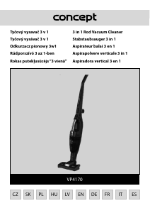 Bedienungsanleitung Concept VP4170 Staubsauger