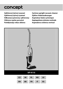 Manual de uso Concept VP4115 Aspirador