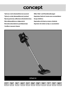 Manual de uso Concept VP6010 Aspirador