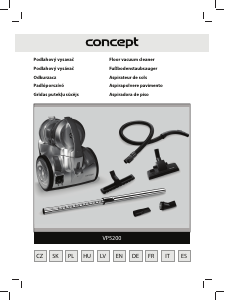 Manuale Concept VP5200 Aspirapolvere