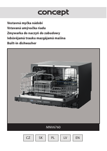 Návod Concept MNV6760 Umývačka riadu