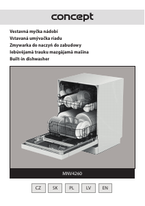 Manual Concept MNV4260 Dishwasher