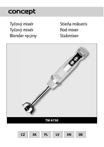 Instrukcja Concept TM4750 Blender ręczny