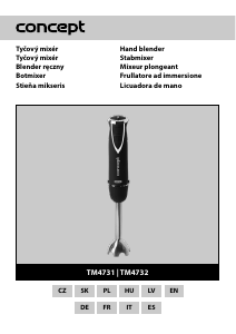 Bedienungsanleitung Concept TM4731 Stabmixer