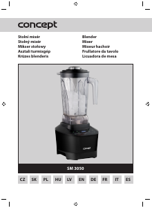Mode d’emploi Concept SM3050 Blender