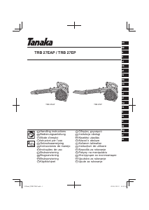 Manual Tanaka TRB 27EAP Leaf Blower