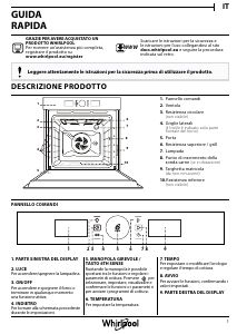Manuale Whirlpool AKZ9 635 IX Forno