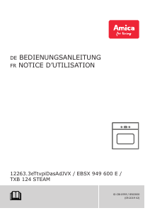 Bedienungsanleitung Amica EBSX 949 600 E Backofen