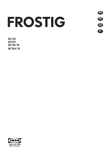 Manuale IKEA FROSTIG BC118/18 Frigorifero