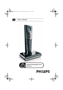 Bruksanvisning Philips ID9374B Trådlös telefon
