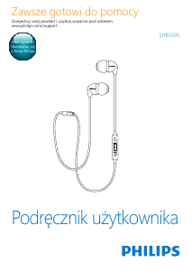 Instrukcja Philips SHB3595BK Słuchawki