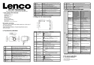 Handleiding Lenco DC-521 Digitale camera