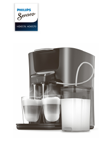 Manual Philips HD6570 Senseo Coffee Machine